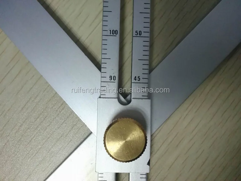 10 -170 degree Aluminium Angle Divisor Bevel Protractor