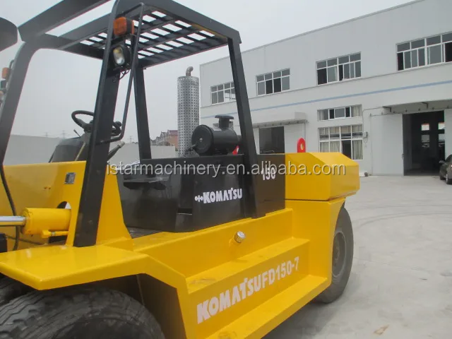 FD150-7 15T forklift low mast forklifts 15t 10t used forklifts