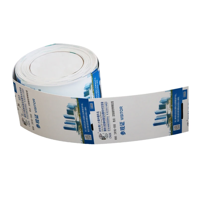 Hot sale custom event ticket roll printing