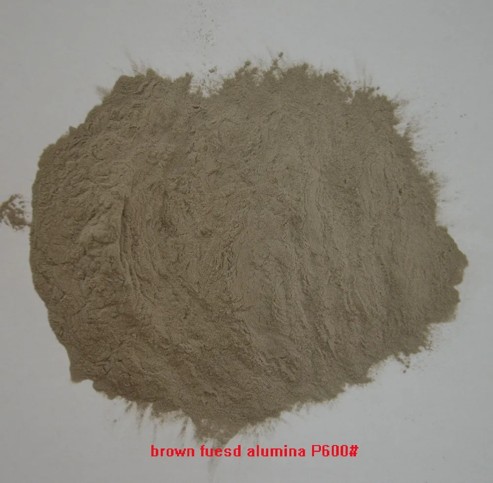 95% around brown fused  alumina powder for crystal polishing