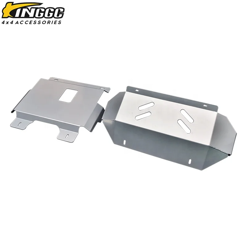 Front Engine Base Plate Skid Sump Guard Fit For Hilux 05-14