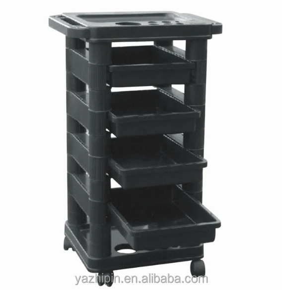 Красивая мебель, инструменты и оборудование для парикмахерской, тележка для парикмахеров