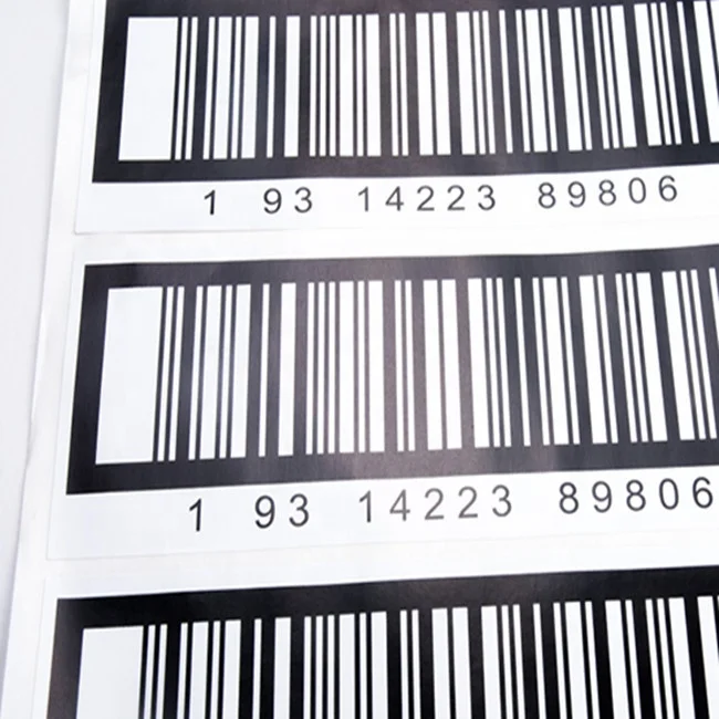 Printing cheap adhesive sticker label, hs codes sticker
