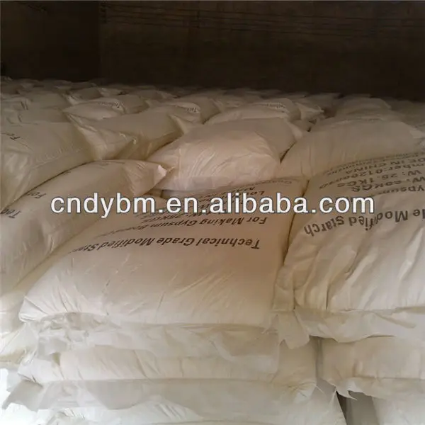
China Manufacturer 99.9% technical Grade Modified Corn Starch 