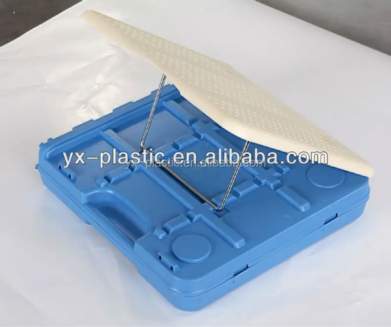 folding plastic portable notebook/computer desk for bed study