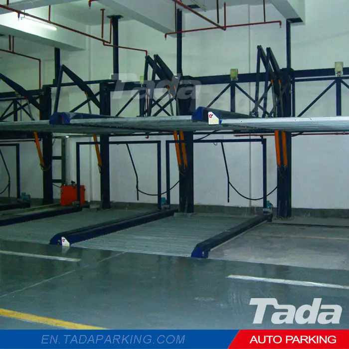 PSH double-layer lift-sliding mechanical hydraulic car parking system