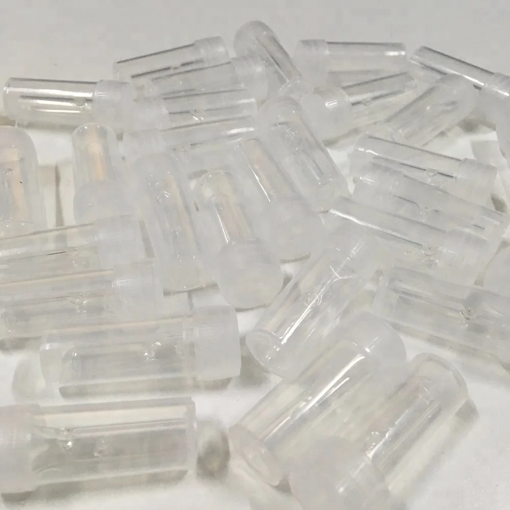 Wholesale clear smoking filter tips glass drip tips glass rolling paper tips