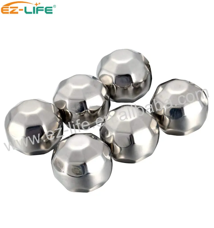 Most Popular Items Reusable stainless steel ice cube   Diamond  Whiskey Stones with Tongs bottle stopper gift set