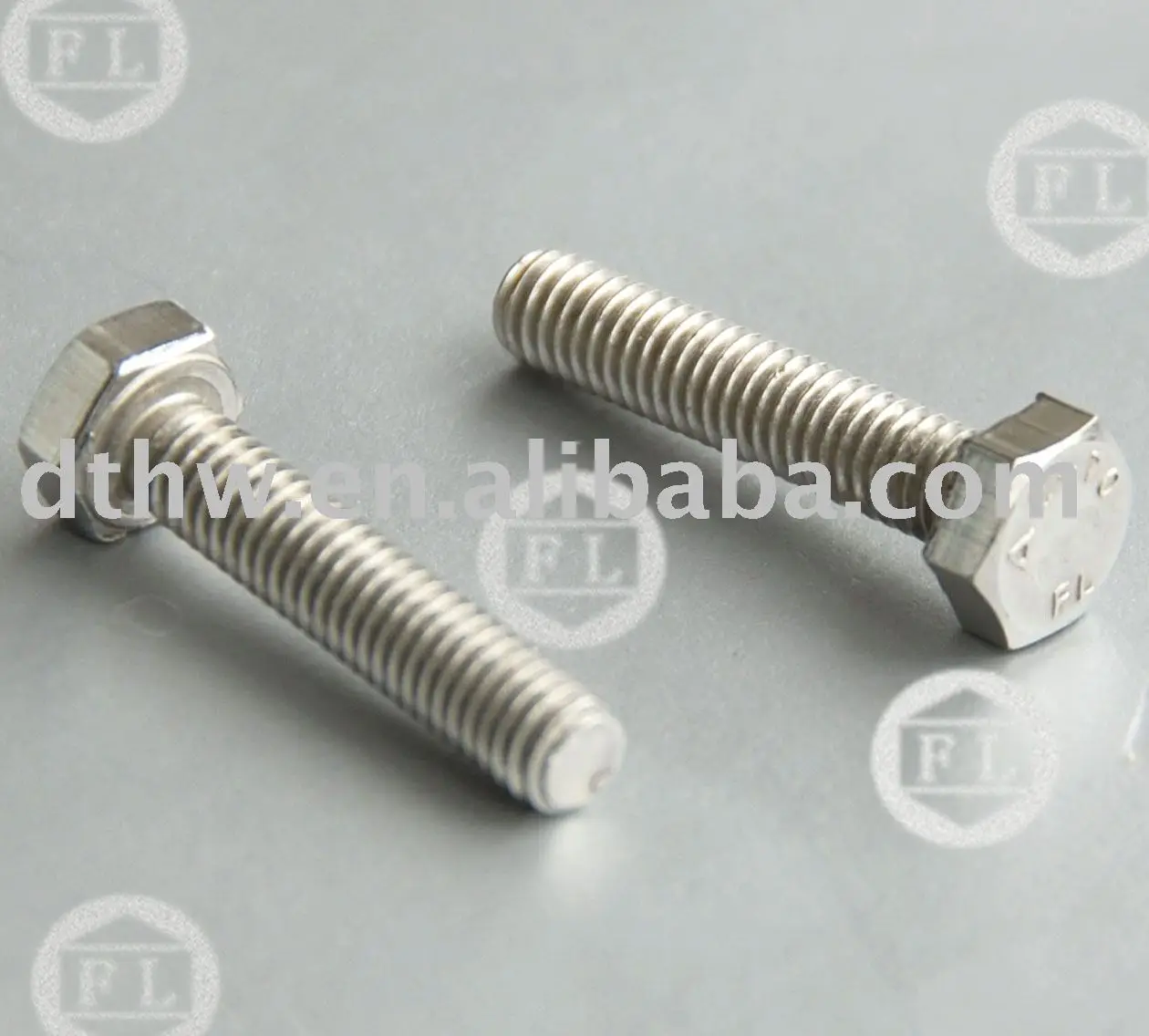 SS304 SS316 DIN933 Hex Bolts