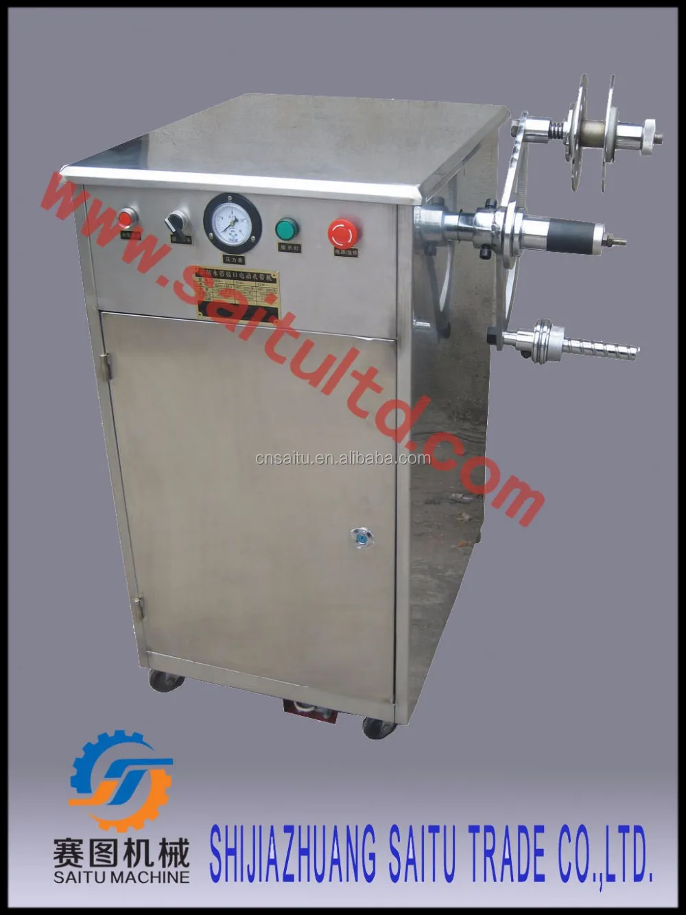 SAITU company hydraulic fire hose binding machine