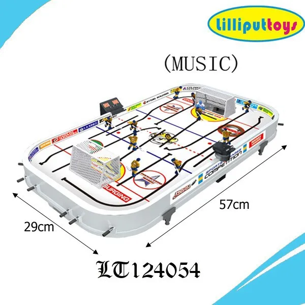 
Indoor small hockey game table sport game for children with music and scoreboard 