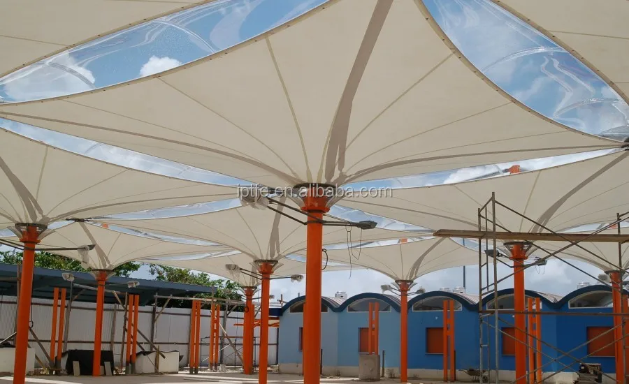 
Tensile Fabrics Enhance Architecture Around the World PTFE Architectural Membranes 