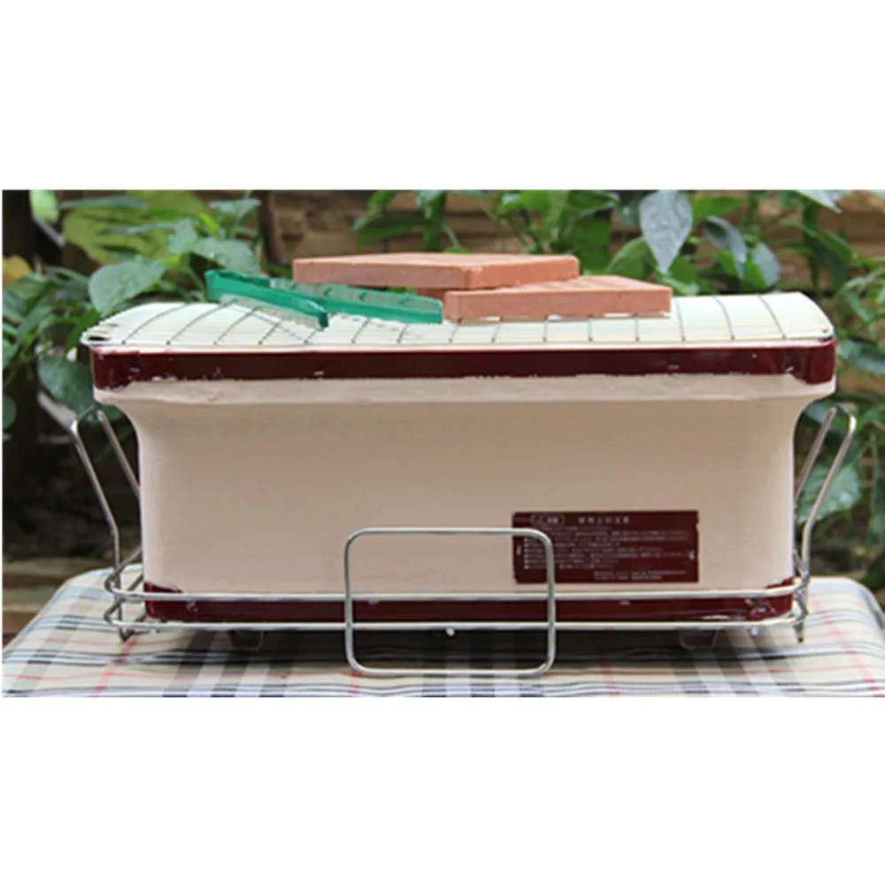 
Home mini portable charcoal bbq grill ceramic kamado grill 