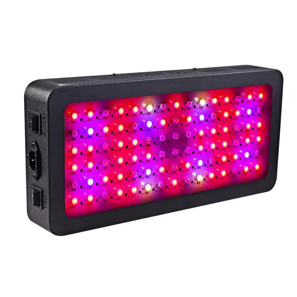 Double Switch Bloom/VEG LED Plant Grow Light,Full Spectrum 600W Plant Light for Indoor Plants Growing
