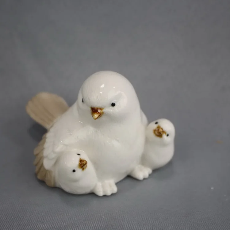 Custom Black Home Decoration Porcelain Cat Figurines