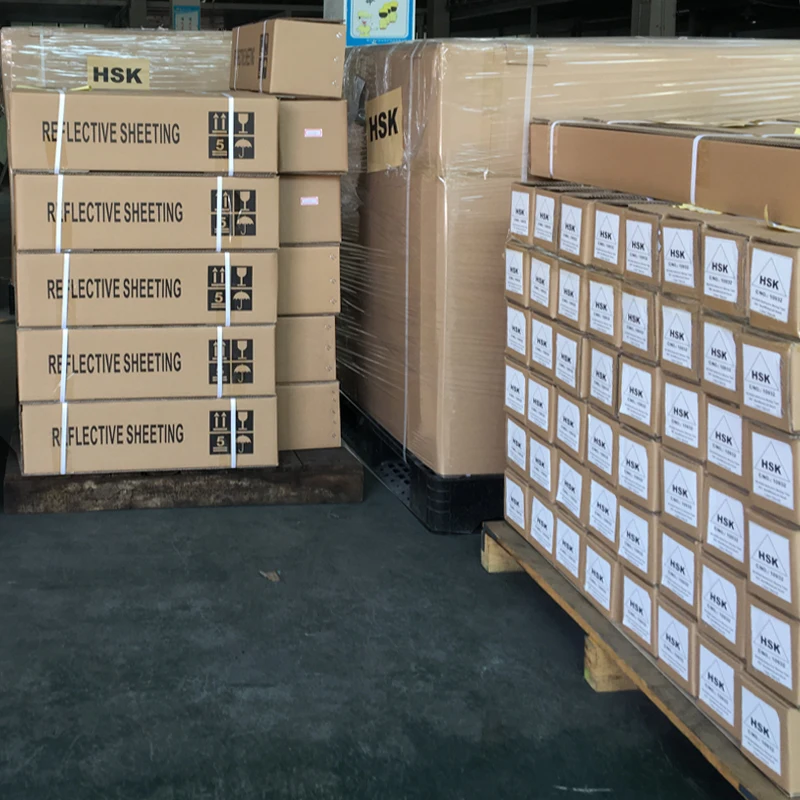 HCLITE Acrylic Vinyl Film High Intensity Prismatic Reflective Sheeting