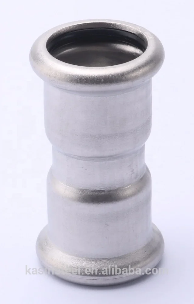 Inox 316L DVGW M-profile equal coupling