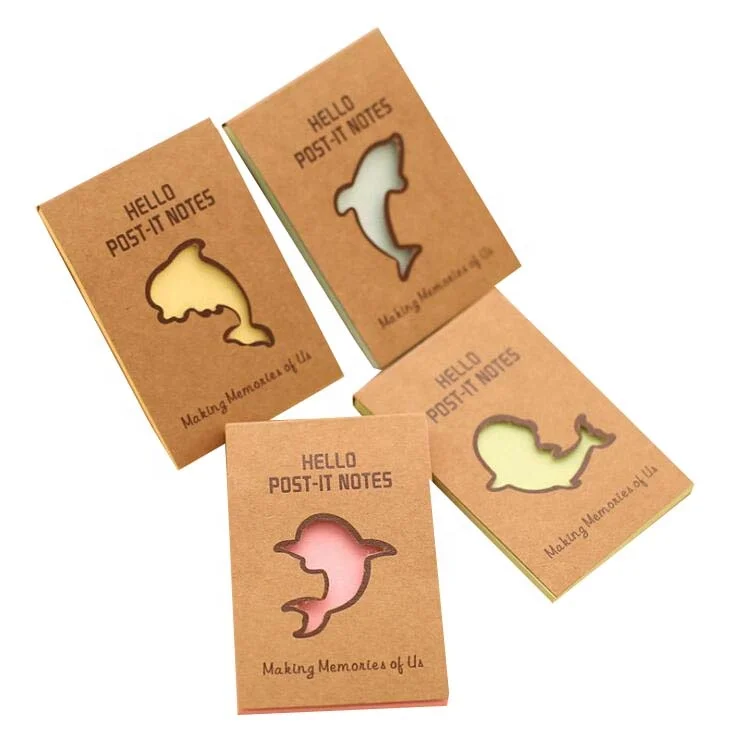 
Wholesale sticky note pad with kraft paper sticky note customized 