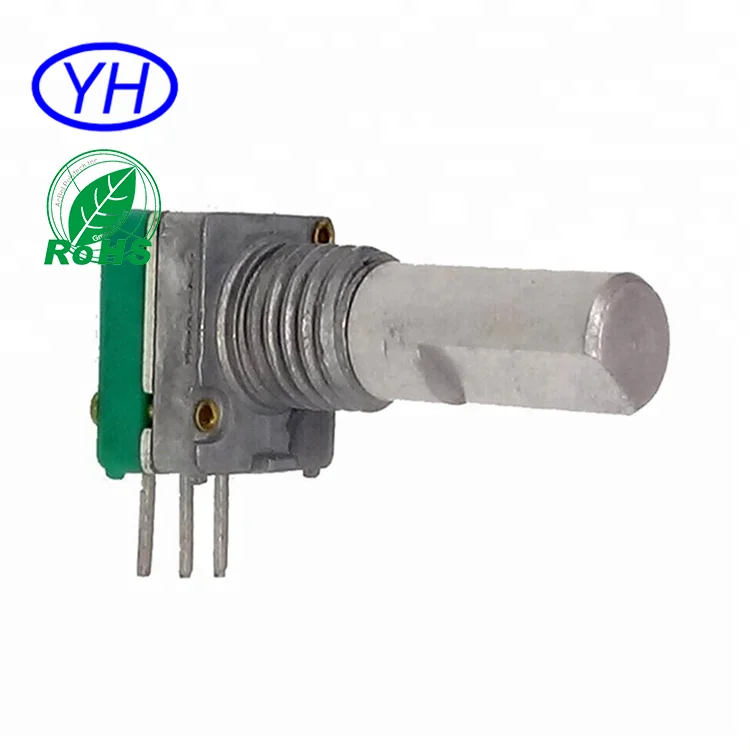 Пользовательские Углерода Фильм A503 8 мм 360 градусов бесконечные прецизионные поворотного потенциометра