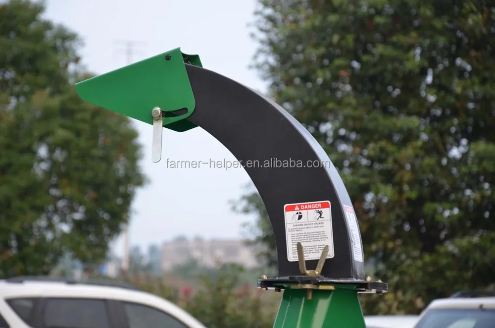 FHM Self-Drive Mobile Drum Wood Chipper Shredder DW50