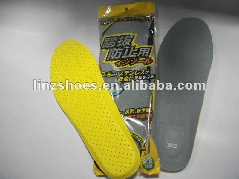 
Safety shoes non-metal penetration resistance midsole 