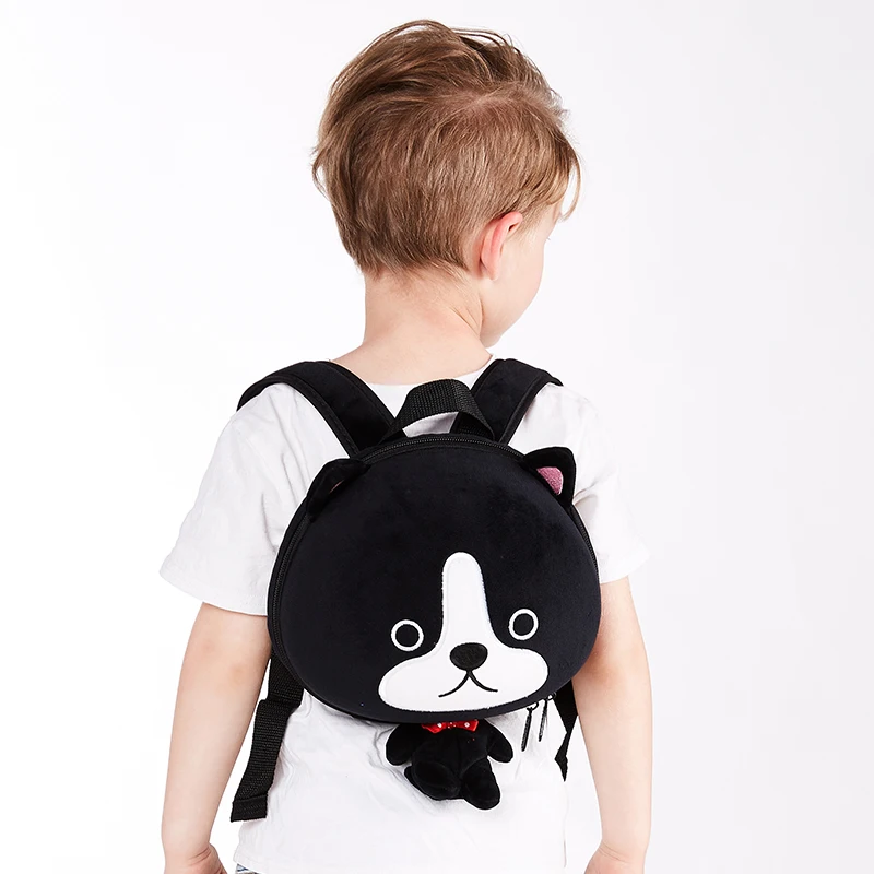 Supercute brand EVA+Plush pink color school backpack, backpack toddler cartoon 3d bags toddler girl backpack