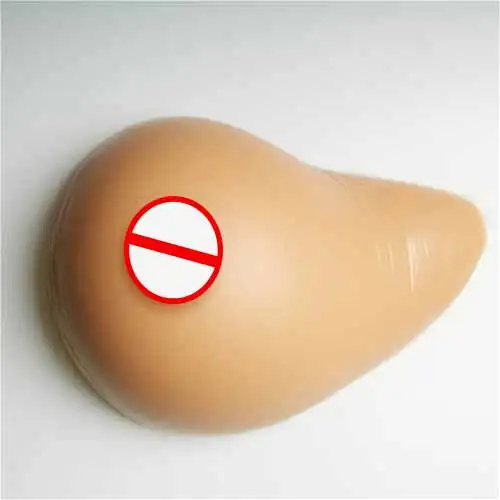 
Coffee Color Soft Rubber Realistic Silicone Artifical Breast Forms 