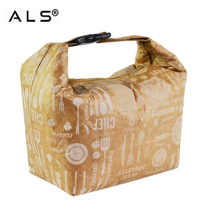 
promotion customized insulated wholesale fitness cooler lunch bag tyvek bag paper bag 