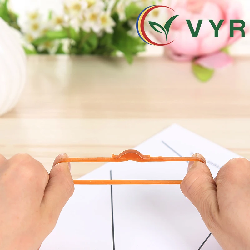 environmental high temperature resistance Special Shape Anchor Brown Rubber Band Elastic Band and Hook type Rubber band