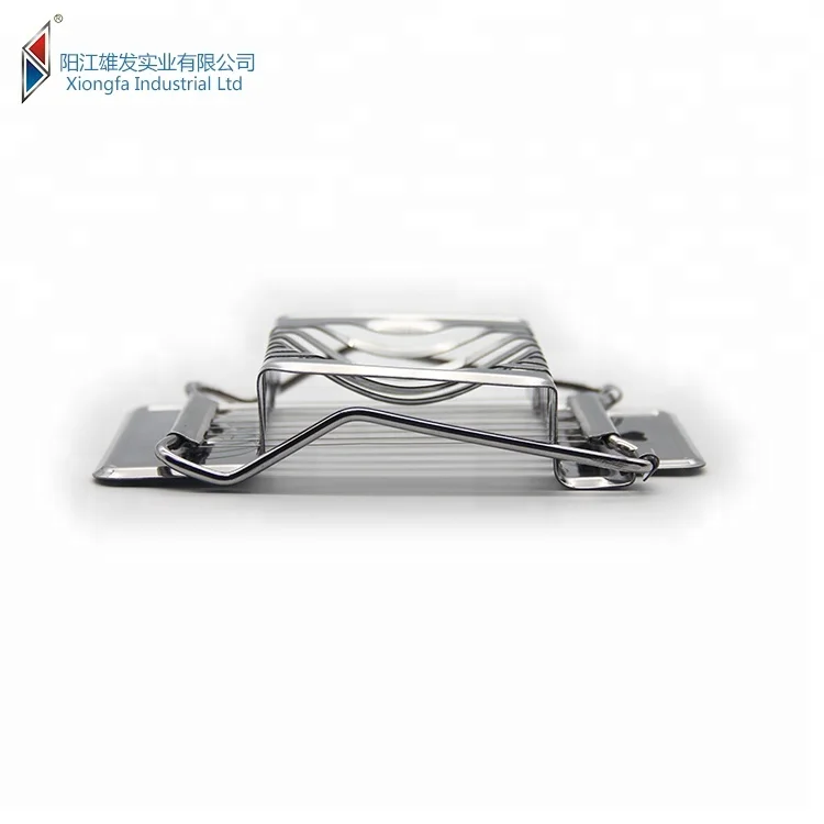 Customizable 145*85*20mm Restaurants Egg Slicer / Cutter Tool for Kitchen Stainless Steel Egg Slicer