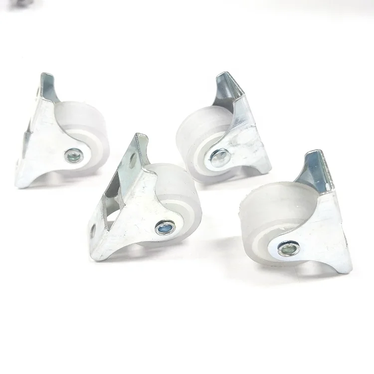 mini duty 1 inch small fixed caster wheels