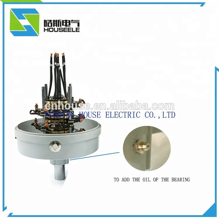 11 rings collector ring,alternator electric slip ring