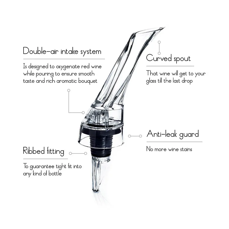 Acrylic Eagle Red Wine Aerator Decanter Pourer