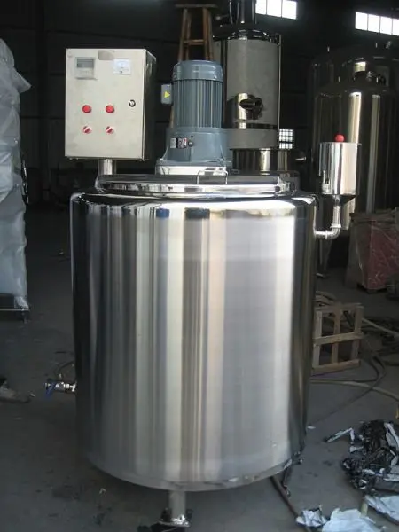 
1000L stainless steel industrial equipment sterility tank crystallizer tank 