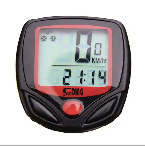 Wire Bike stopwatch Bicycle Cycling Sports Computer Odometer Speedmeter Waterproof