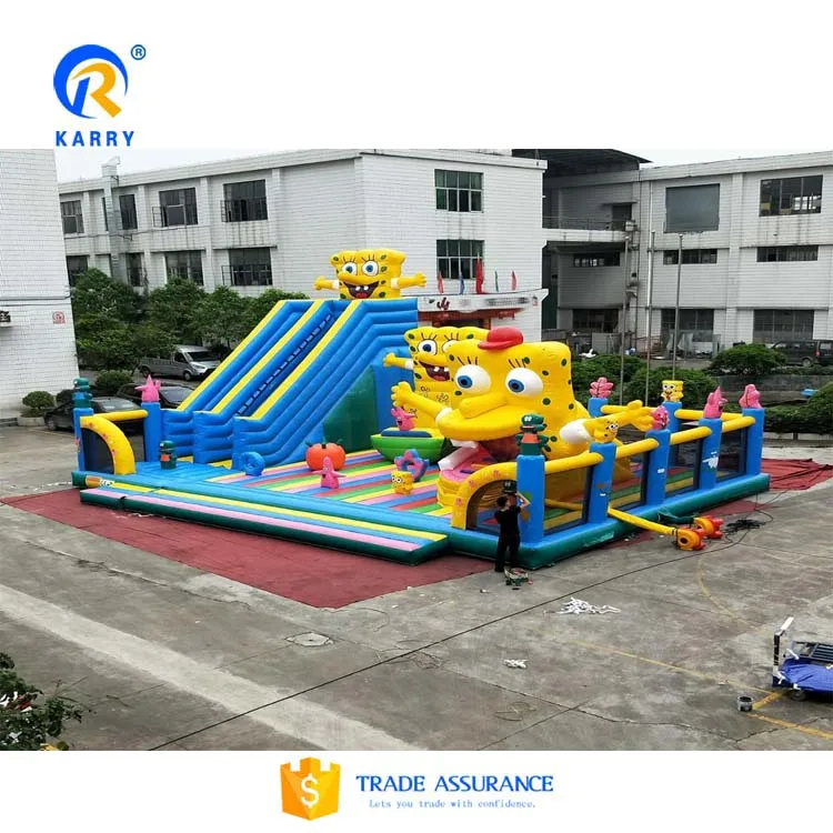 2024 New amusement park jumping castle inflatable combo castle slide inflatable castles inflatable water park for kids
