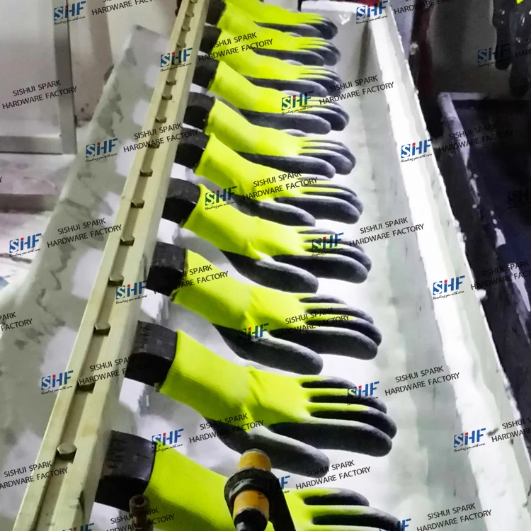 Машина для производства перчаток с латексным/нитриловым покрытием/машина для нанесения покрытия перчаток