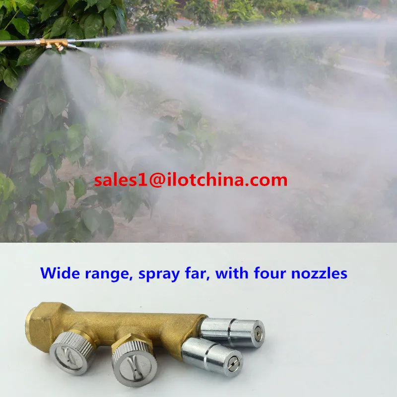 Ilot Agriculture Multi-Nozzles Spray Gun for Fruit Trees, Rice and Vegetable