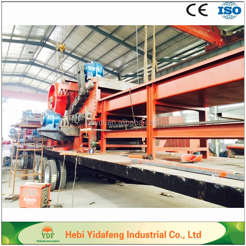 Дровяные бревна машина дробилка древесины Горячая продажа в Камбодже