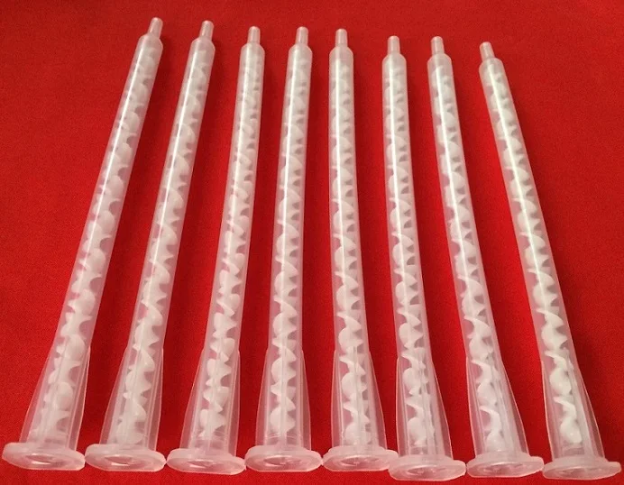 
Plastic static mixer nozzle 