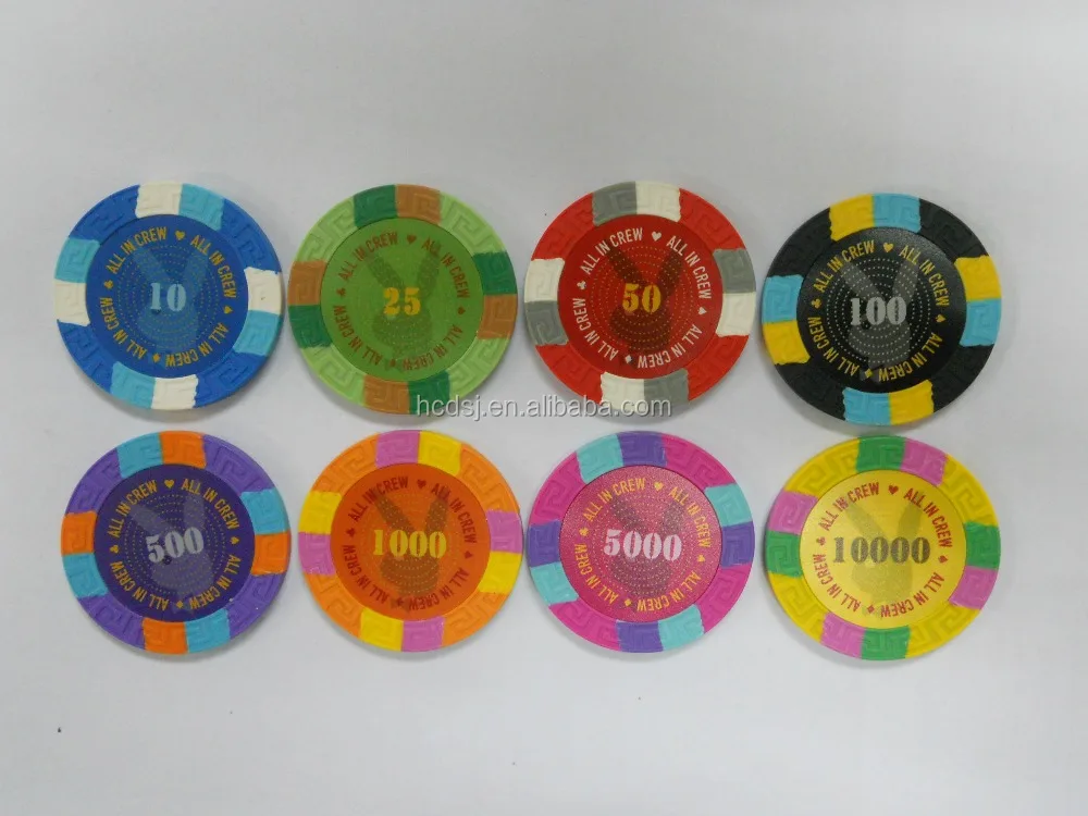 custom made 3 tone clay poker chips with your own logo,3 color casino poker chips with your own design