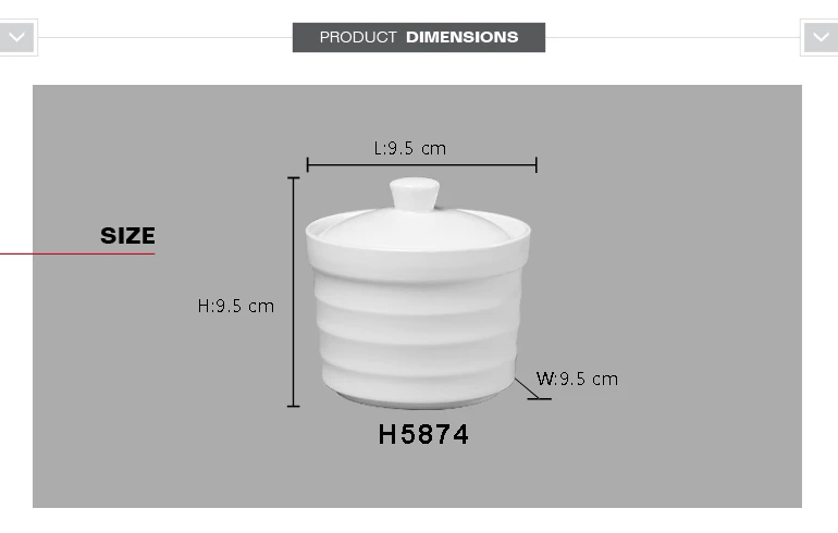 best saling line casserole cookware ceramic soup&stock pots sugar pot for tableware