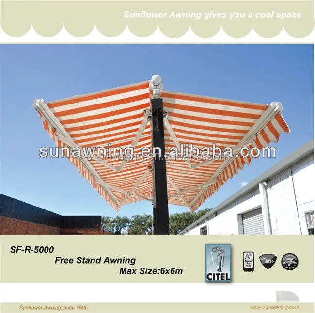 SF-R-5000 бассейн моторизованный Роскошные тент караван навес