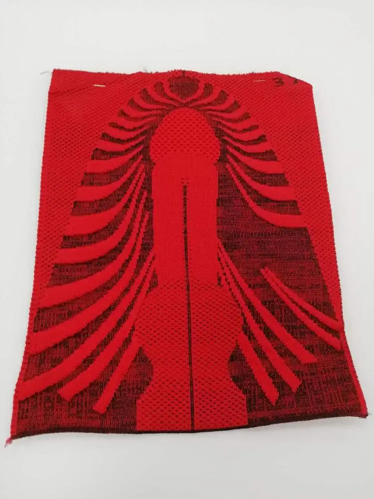 
Chinese supply flyknitting Upper fabric for men shoes knitting shoes upper roll 