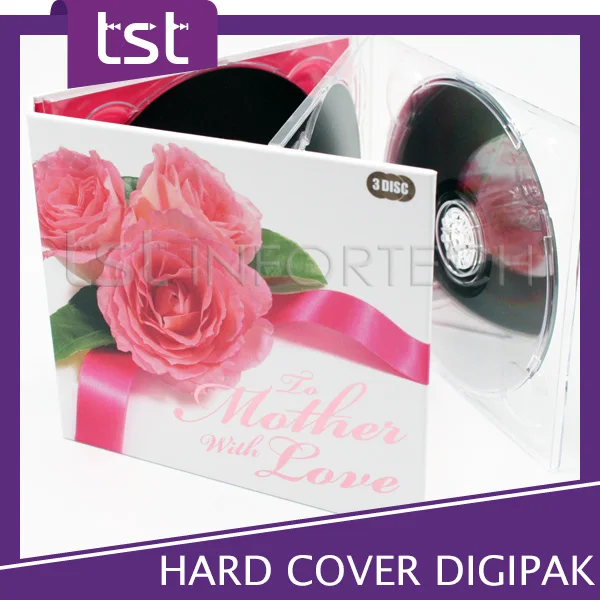 Переплет CD Digipak с полным печать решение