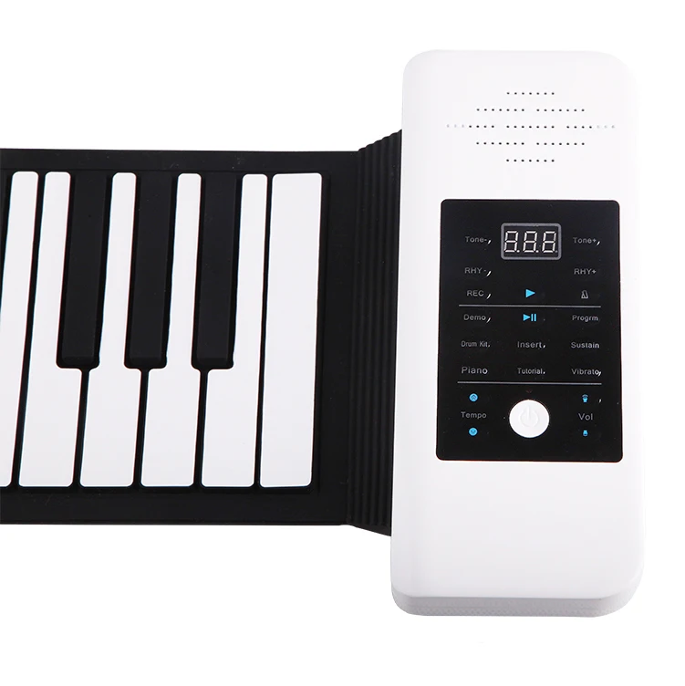 2019 Promotional gift acrylic midi keyboards foldable digital piano