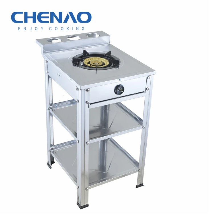 Газовая плита из нержавеющей стали, 1 Подставка для горелки