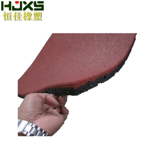 Cheap customized rubber flooring for exterior playground