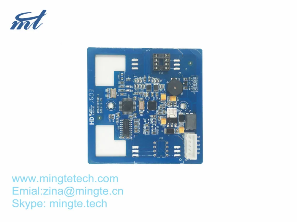 RS-232/TTL(uart) Бесконтактный картридер Устройство считывания карт на бесконтактные IC карты (Тип A & B & Mifare) MT318-628