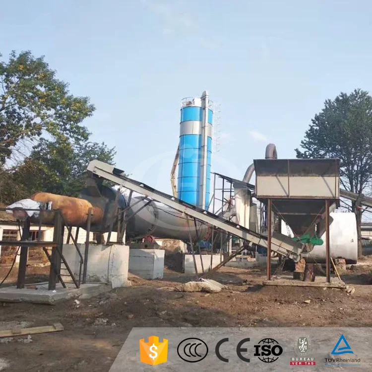 Big Capacity Coffee Bean Pulp Rotary Dryer Machine Price